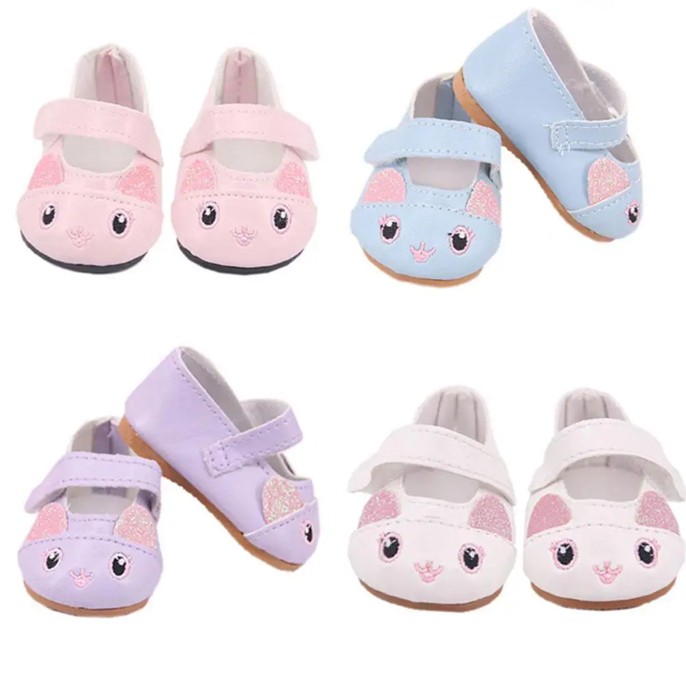 Cute Doll Cat Shoes High Quality For 18 Inch Doll Baby Accessories Born Girl Clothes Toy New J9O7
Cute Doll Cat Shoes High Quality For 18 Inch Doll Baby Accessories Born Girl Clothes Toy New J9O7
