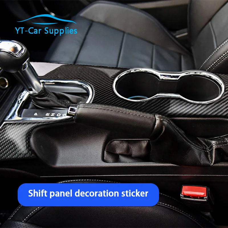 Car Carbon Fiber Control Shift Position Panel Decoration Stickers Interior Modification Accessories For Ford Mustang 2015-2017
Car Carbon Fiber Control Shift Position Panel Decoration Stickers Interior Modification Accessories For Ford Mustang 2015-2017