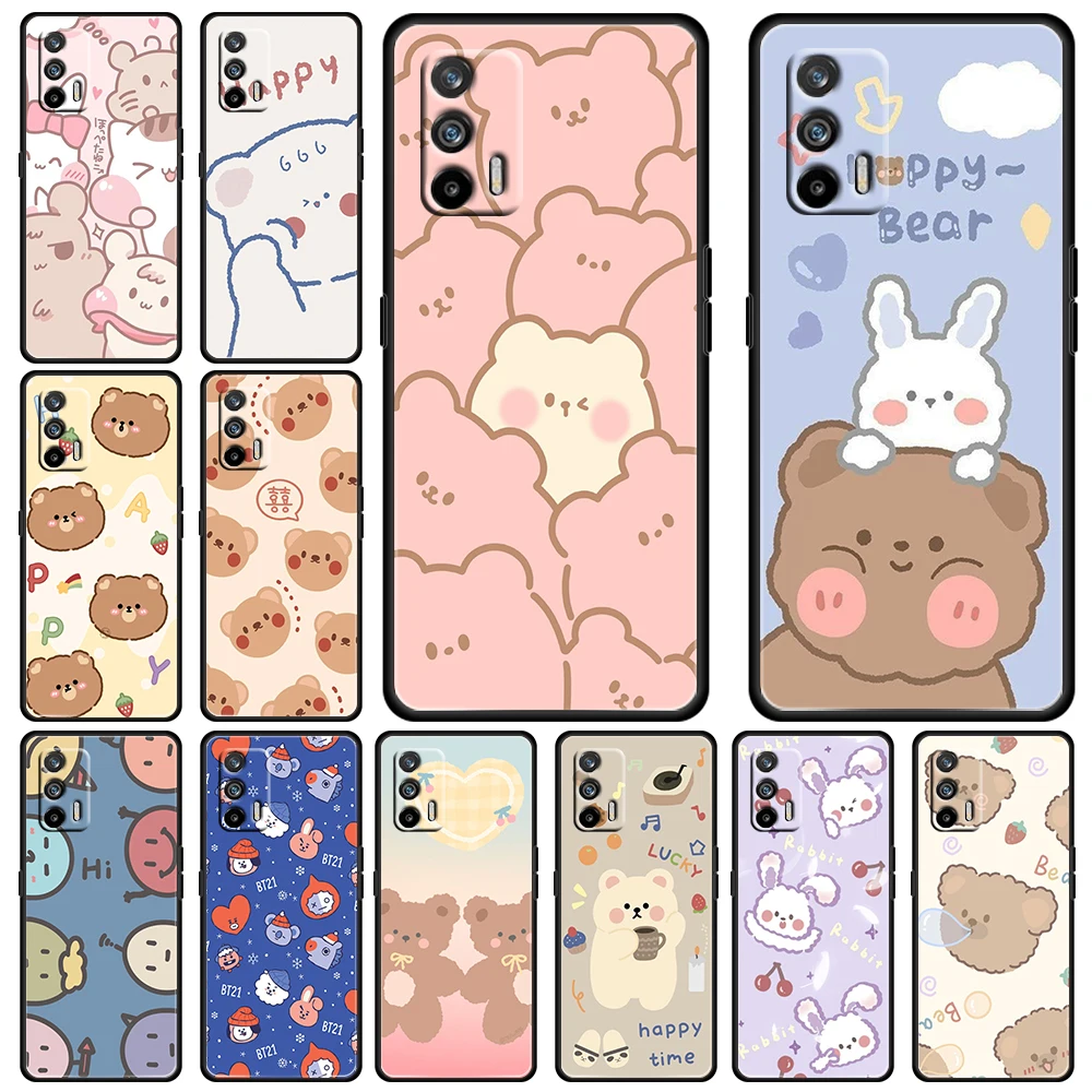 Cute bear with full screen For OPPO Realme GT Explorer Master Neo Flash Edition C21 C20 C15 C11 C3 Soft Black Phone Case
Cute bear with full screen For OPPO Realme GT Explorer Master Neo Flash Edition C21 C20 C15 C11 C3 Soft Black Phone Case