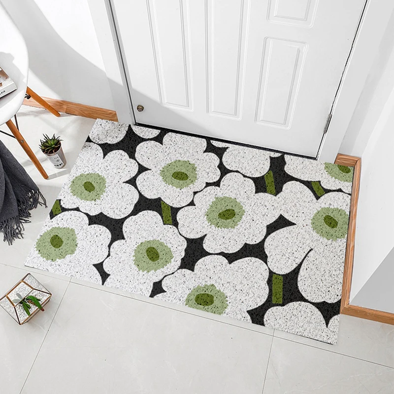 Nordic Flower Door Mat Carpet PVC Silk Loop Home Hallway Entrance Door Mat Custom Anti-slip Mat Porch Freely Cutting Mat Carpet
Nordic Flower Door Mat Carpet PVC Silk Loop Home Hallway Entrance Door Mat Custom Anti-slip Mat Porch Freely Cutting Mat Carpet