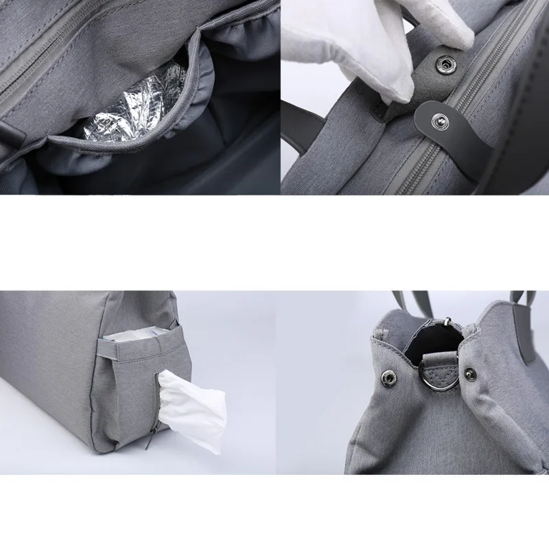 Baby Changing Mom Maternity Diaper For Stroller Mommy BagPortable Multifunctional Trolley With Milk Nappy Bag Backpack 
Baby Changing Mom Maternity Diaper For Stroller Mommy BagPortable Multifunctional Trolley With Milk Nappy Bag Backpack