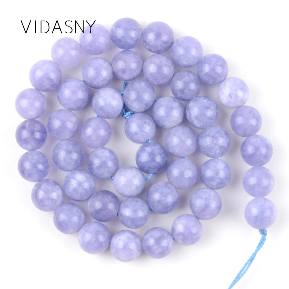 Natural Gem Angelite Stone Round Loose Beads For Jewelry Making 4mm-12mm Spacer Beads Diy Bracelet Accessories 15inch Wholesale
Natural Gem Angelite Stone Round Loose Beads For Jewelry Making 4mm-12mm Spacer Beads Diy Bracelet Accessories 15inch Wholesale