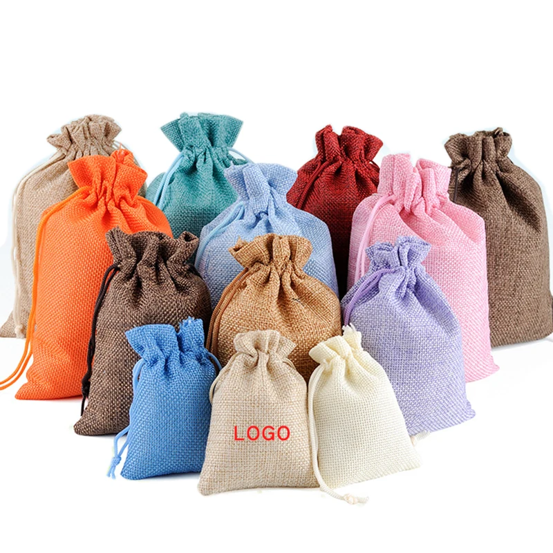 20Pcs/lot Drawstring Natural Burlap Bag Satin Jute Gift Bags Jewelry Packaging Wedding Bags with Candy Jewelry Storage Bag
20Pcs/lot Drawstring Natural Burlap Bag Satin Jute Gift Bags Jewelry Packaging Wedding Bags with Candy Jewelry Storage Bag