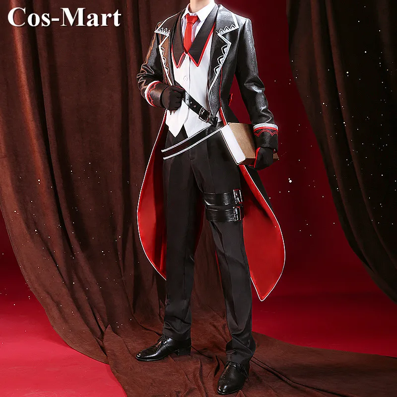 Cos-Mart Game Genshin Impact Diluc Cosplay Costume Concert Fashion Uniforms Full Set Male Activity Party Role Play Clothing S-XL
Cos-Mart Game Genshin Impact Diluc Cosplay Costume Concert Fashion Uniforms Full Set Male Activity Party Role Play Clothing S-XL