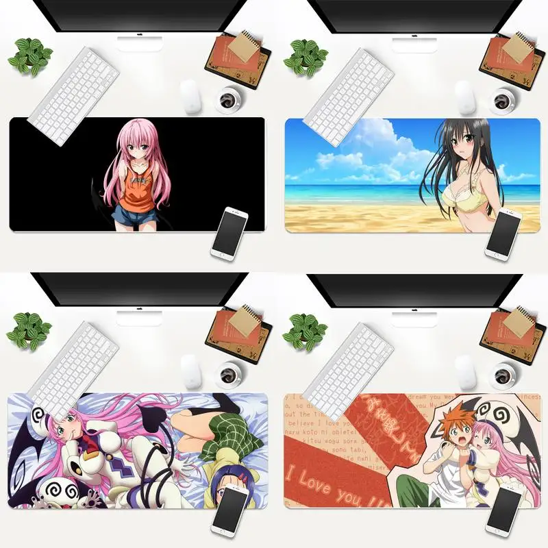Настраиваемый большой игровой коврик для клавиатуры и планшета Takuo XL To Love-Ru
Настраиваемый большой игровой коврик для клавиатуры и планшета Takuo XL To Love-Ru