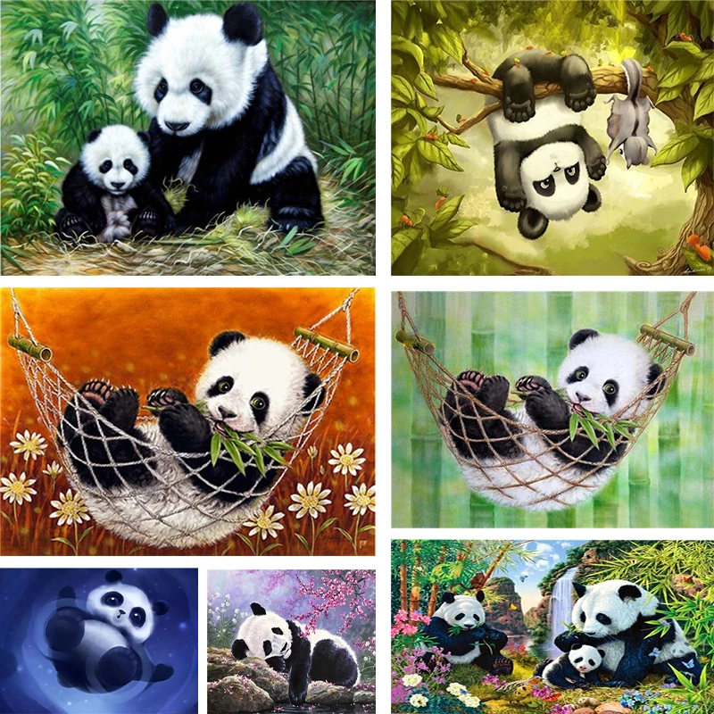 Panda 5D DIY Diamond Painting Full Square Drill Animals Diamond Embroidery Cross Stitch Kit Home Decor Art
Panda 5D DIY Diamond Painting Full Square Drill Animals Diamond Embroidery Cross Stitch Kit Home Decor Art