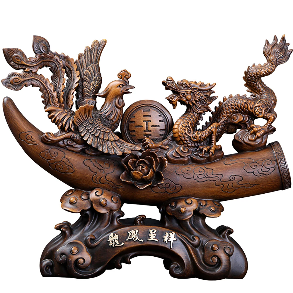 Lucky Resin Art Sculpture Chinese Style Decor Figurine Home Decoration Ornament Table Decorative Craft Accessories Wedding Gifts
Lucky Resin Art Sculpture Chinese Style Decor Figurine Home Decoration Ornament Table Decorative Craft Accessories Wedding Gifts