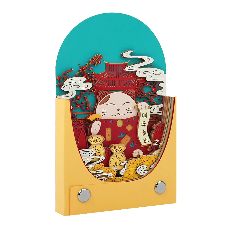 Omoshiroi Block 65Sheets Notepad Anime Lucky Cat Ornament Note Paper New Year Gift Calendar Office Accessories Kawaii Room Decor
Omoshiroi Block 65Sheets Notepad Anime Lucky Cat Ornament Note Paper New Year Gift Calendar Office Accessories Kawaii Room Decor