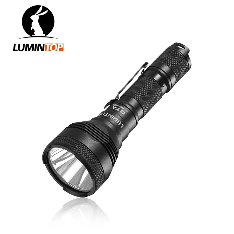 

Lumintop GTA Everyday Carry LED Flashlight Max 550 lumens 585 meters Long-Range beam distance 14500 Flashlight AA torch