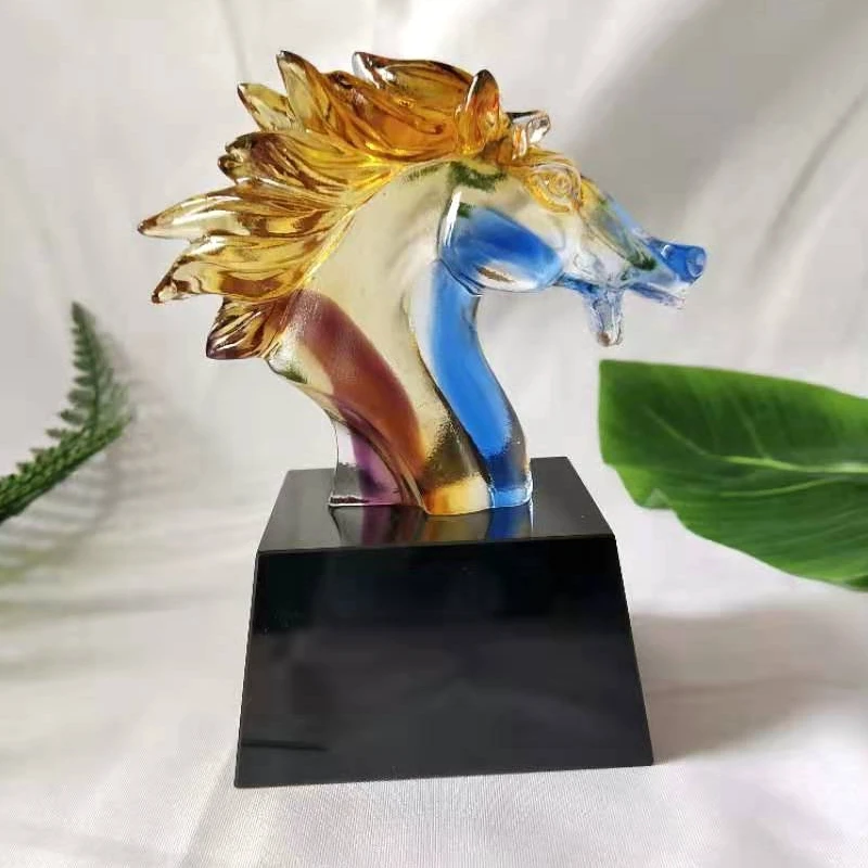 SPECTACULAR COLORED GLAZE HORSE COLLECTIBLE FIGURINE STATUE MURANO GLASS BLOWN ARTWORK ANIMAL PAPERWEIGHT GIFT HOME DECOR
SPECTACULAR COLORED GLAZE HORSE COLLECTIBLE FIGURINE STATUE MURANO GLASS BLOWN ARTWORK ANIMAL PAPERWEIGHT GIFT HOME DECOR