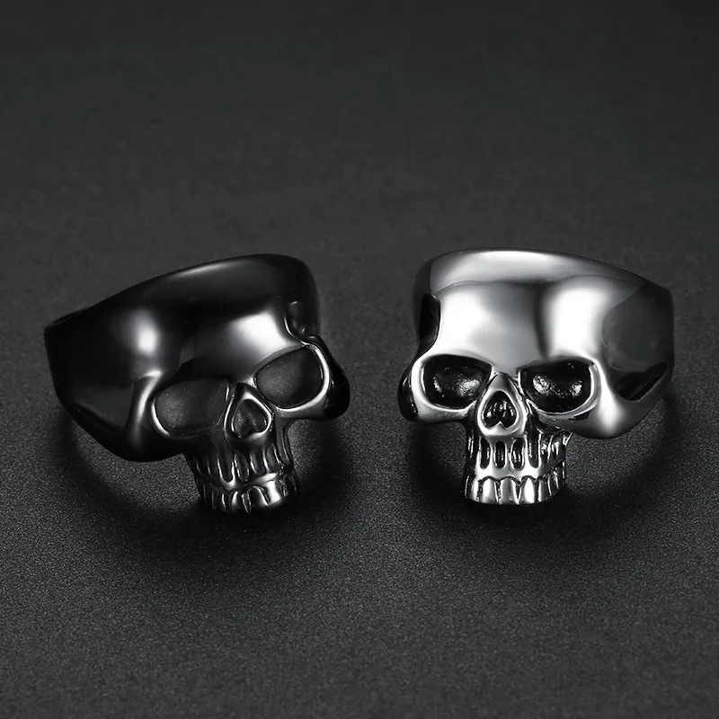 Megin D Stainless Steel Titanium Punk Skull Evil Eyes Vintage Black Silver Rings for Men Women Couple Friends Gift Jewelry Bague
Megin D Stainless Steel Titanium Punk Skull Evil Eyes Vintage Black Silver Rings for Men Women Couple Friends Gift Jewelry Bague