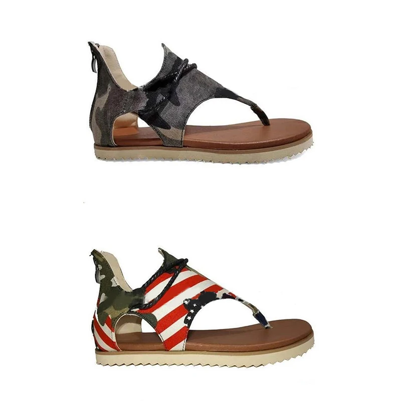 Women Comfy Sandal Cutout Thong Sandals Vintage Casual Back Zips Flat Heel Clip-Toe Shoes XRQ88
Women Comfy Sandal Cutout Thong Sandals Vintage Casual Back Zips Flat Heel Clip-Toe Shoes XRQ88