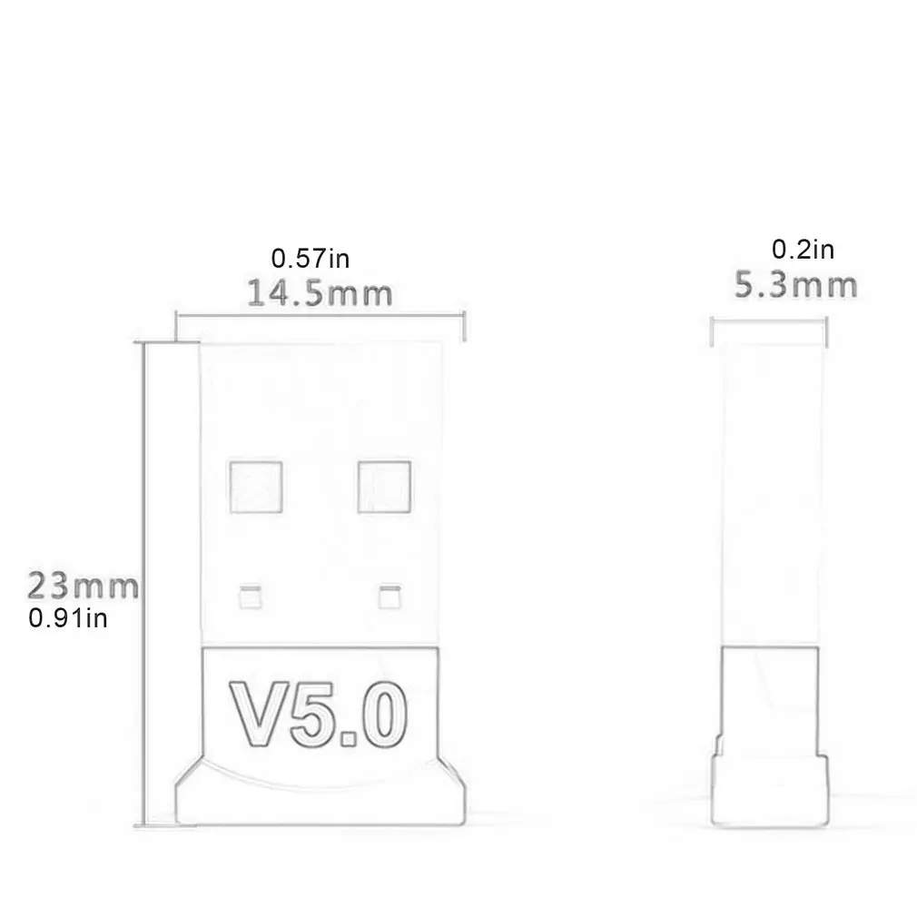 Adapter 5.0 Desktop Computer Notebook Audio Speaker Mouse Keyboard 5.0 Receive Transmitter Wireless 5.0 Receiver
Adapter 5.0 Desktop Computer Notebook Audio Speaker Mouse Keyboard 5.0 Receive Transmitter Wireless 5.0 Receiver