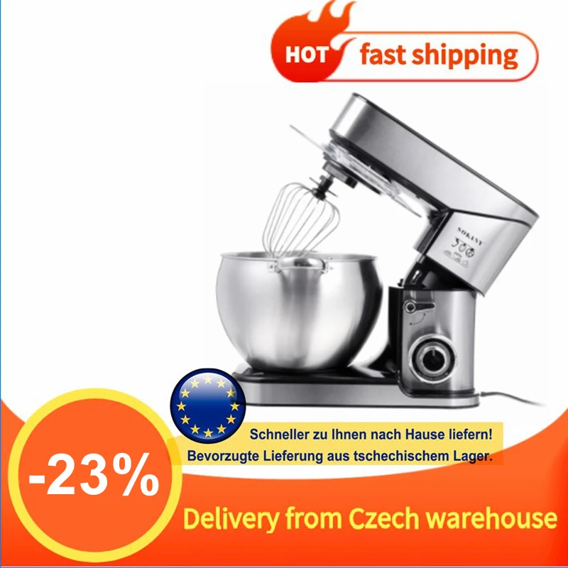 2000W Stand Mixer 10L Stainless Steel Bowl 6speed Kitchen Food Blender Cream Egg Whisk Cake Maker Dough Chef Kneader Bread Mixer
2000W Stand Mixer 10L Stainless Steel Bowl 6speed Kitchen Food Blender Cream Egg Whisk Cake Maker Dough Chef Kneader Bread Mixer