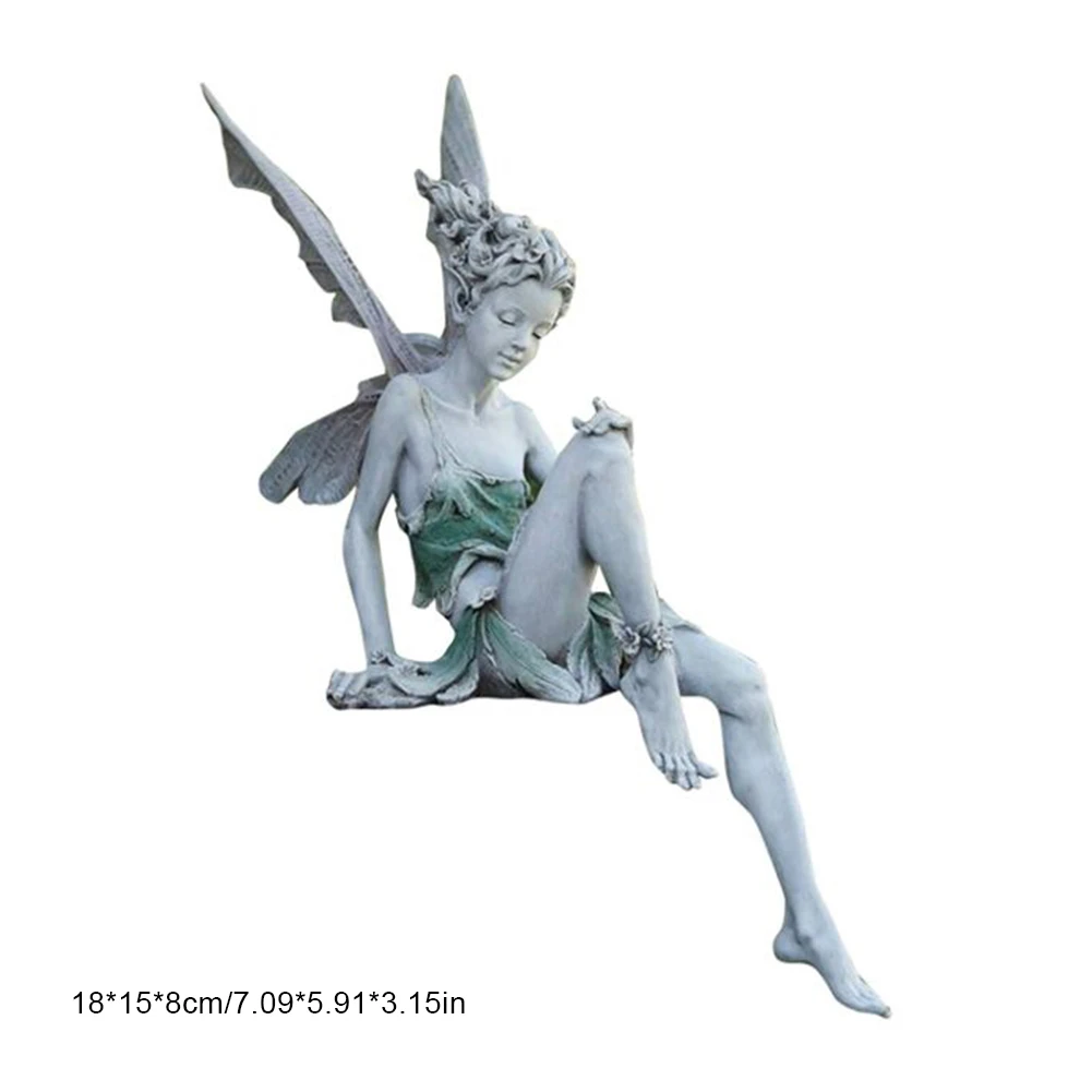 Tudor And Turek Sitting Fairy Statue Garden Ornament Resin Craft Landscaping Yard Decoration Home Garden Decoration Outdoor
Tudor And Turek Sitting Fairy Statue Garden Ornament Resin Craft Landscaping Yard Decoration Home Garden Decoration Outdoor