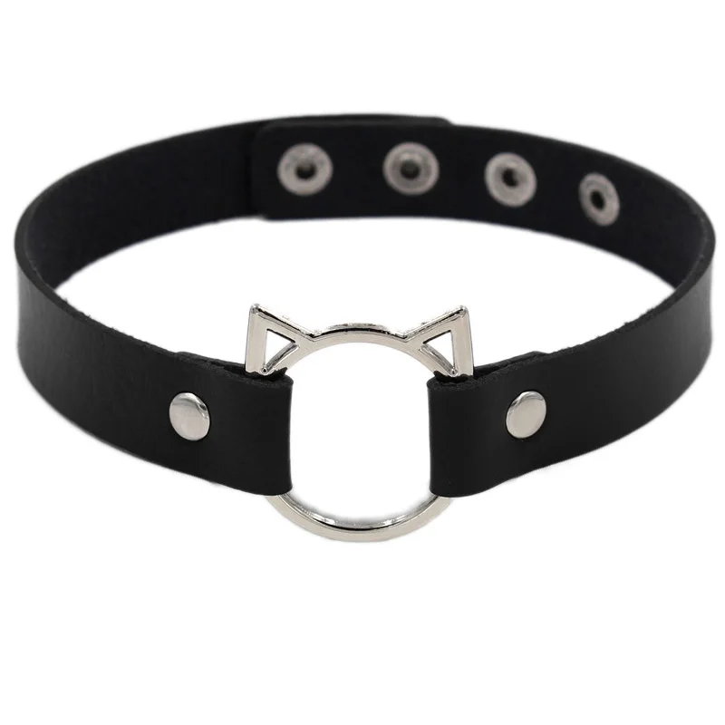 2020 Punk PU Leather Lock Key Heart Round Spike Rivet Collar Studded Choker Necklace Body Birthday Party Gift chocker Jewelry
2020 Punk PU Leather Lock Key Heart Round Spike Rivet Collar Studded Choker Necklace Body Birthday Party Gift chocker Jewelry