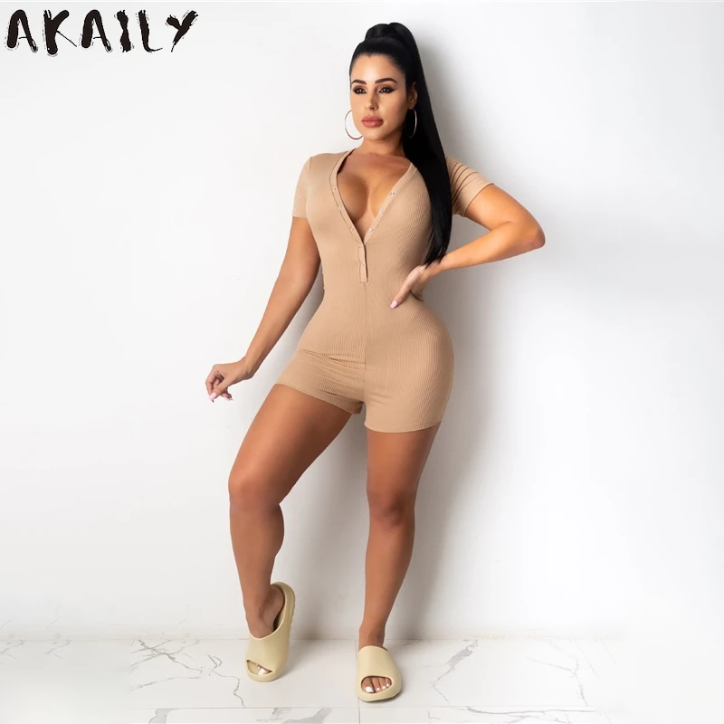 Летние уличные комбинезоны Akaily 2021, женский комбинезон, однобортный женский комбинезон с V-образным вырезом и коротким рукавом, Облегающий к...
Летние уличные комбинезоны Akaily 2021, женский комбинезон, однобортный женский комбинезон с V-образным вырезом и коротким рукавом, Облегающий к...