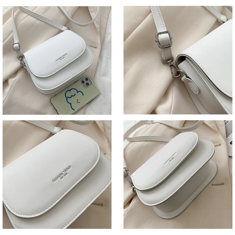 Fashion Trend Crossbody Bags for Women Solid Flap Shoulder Bag Designer Handbags and Purses Small Women Messenger Bags
Fashion Trend Crossbody Bags for Women Solid Flap Shoulder Bag Designer Handbags and Purses Small Women Messenger Bags