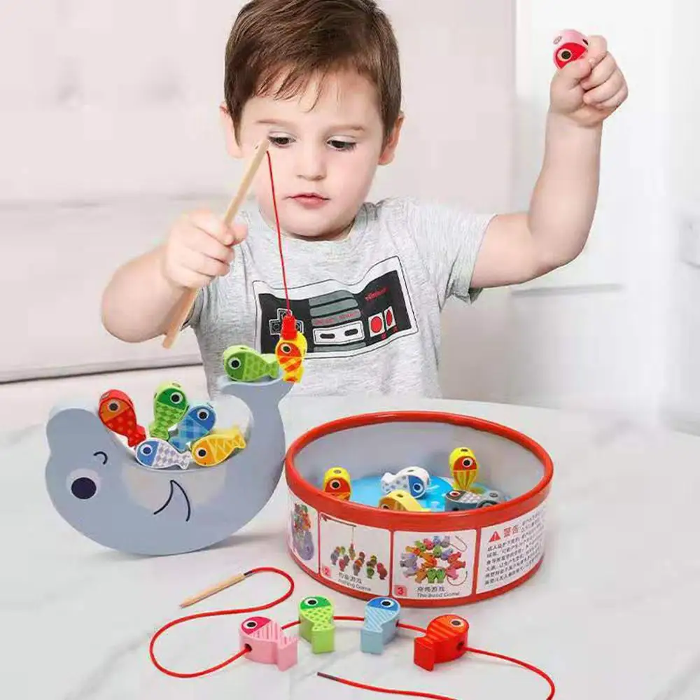 Child balance training magnetic fishing toy children educational toy gift