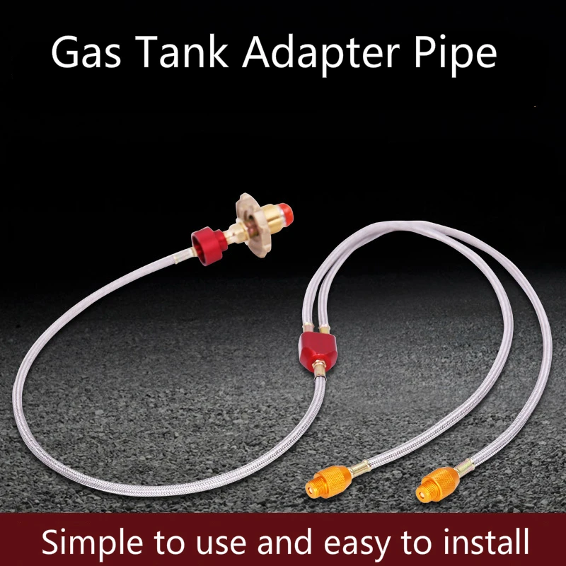 105cm Gas Tank Connecting Pipe Outdoor Camping Gas Stove Propane Refill Adapter Tank Coupler Adaptor Gas Charging Accessories
105cm Gas Tank Connecting Pipe Outdoor Camping Gas Stove Propane Refill Adapter Tank Coupler Adaptor Gas Charging Accessories