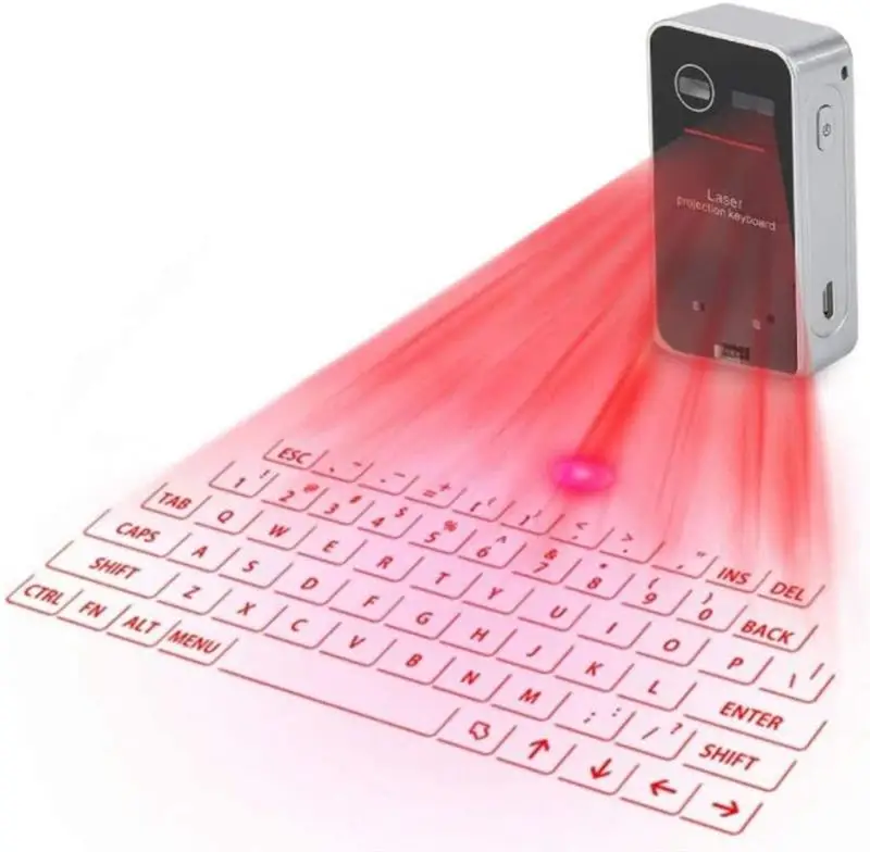Bluetooth Wireless Keyboard Projection Laser For Iphone Tablet Computer Phone Virtual Laser Projection Keyboard With Mouse Drops
Bluetooth Wireless Keyboard Projection Laser For Iphone Tablet Computer Phone Virtual Laser Projection Keyboard With Mouse Drops