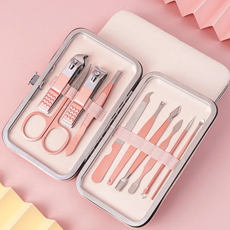 7-18 pcs Professional Pedicure Manicure Kit Nail Clipper Kit Nail File Trimmer Eyebrow Shaving Nose Hair Cutting Tool
7-18 pcs Professional Pedicure Manicure Kit Nail Clipper Kit Nail File Trimmer Eyebrow Shaving Nose Hair Cutting Tool