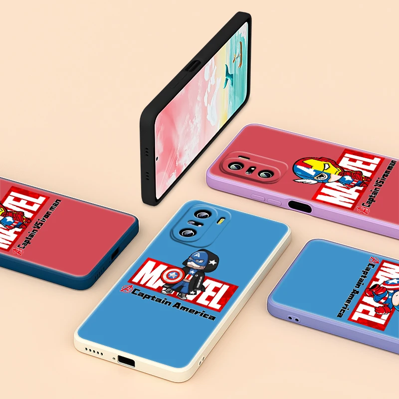 Marvel Captain America Avenger For Xiaomi Redmi K40 K30 9A 9C 9AT 9 8 7 6 5 4X Pro Plus Liquid Silicone Cover Phone Case
Marvel Captain America Avenger For Xiaomi Redmi K40 K30 9A 9C 9AT 9 8 7 6 5 4X Pro Plus Liquid Silicone Cover Phone Case