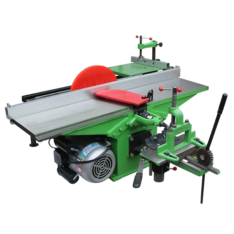 

4292E5 Desktop Multi-function Wooden Bar Saw Machine Tools 220V Electric Planer Table Saw Mechanical Optional Mobile Sliding