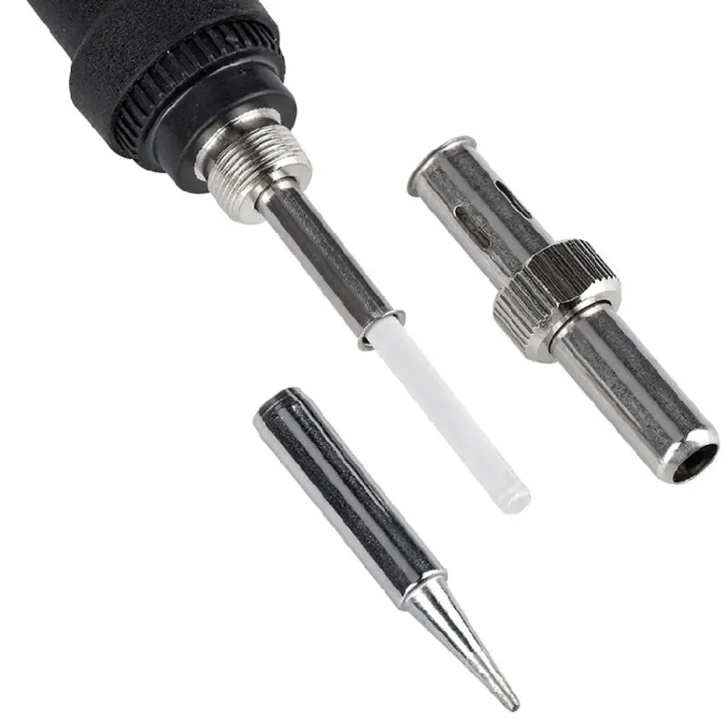 110V 60W US Plug Electric Soldering Iron Temperature Adjustable Soldering Iron Tips And Kits Internal Heated Welding Tools
110V 60W US Plug Electric Soldering Iron Temperature Adjustable Soldering Iron Tips And Kits Internal Heated Welding Tools