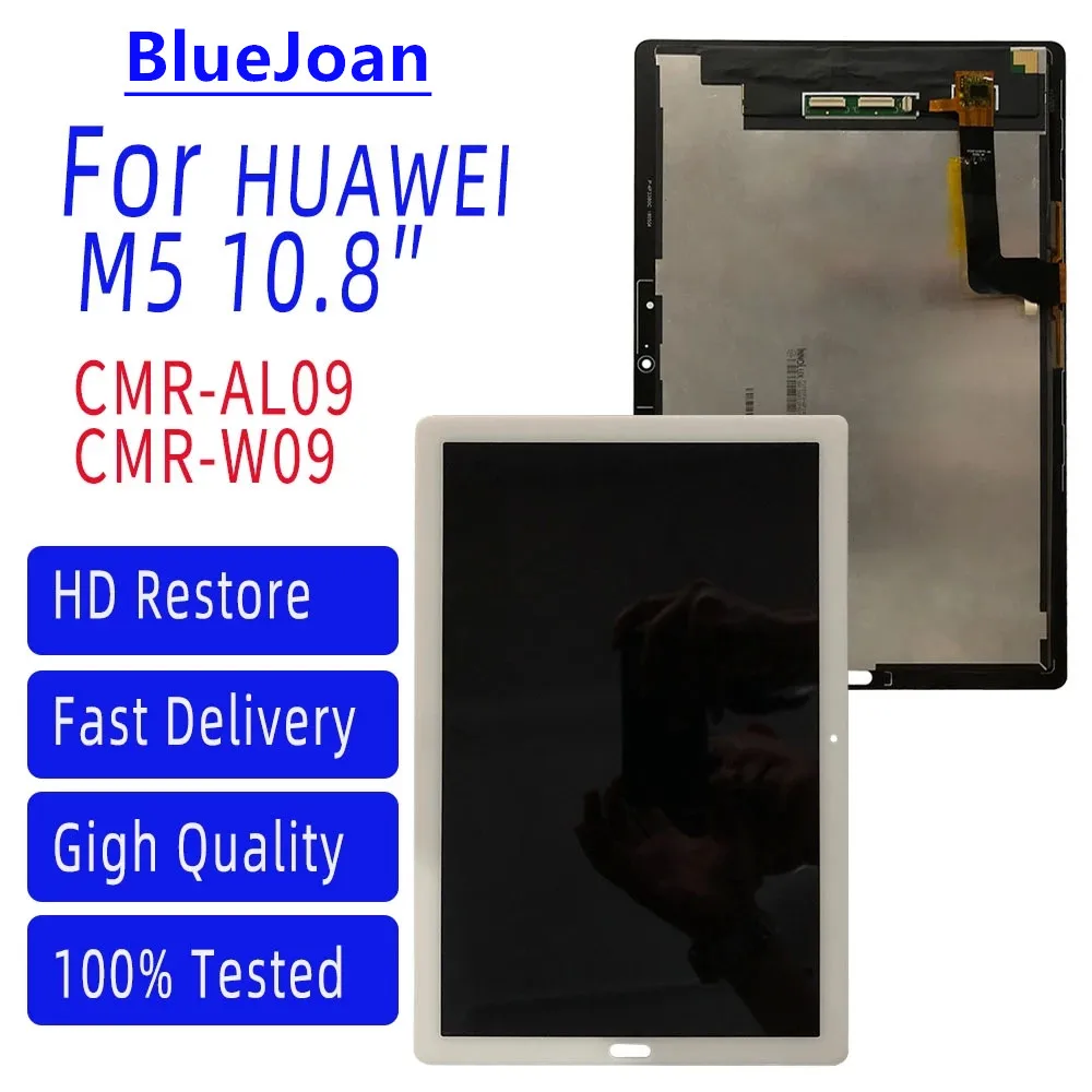 10.8" LCD For Huawei MediaPad M5 10.8 CMR-AL09 CMR-W09 LCD Display Panel with Touch Screen Digitizer Sensor Assembly
10.8" LCD For Huawei MediaPad M5 10.8 CMR-AL09 CMR-W09 LCD Display Panel with Touch Screen Digitizer Sensor Assembly