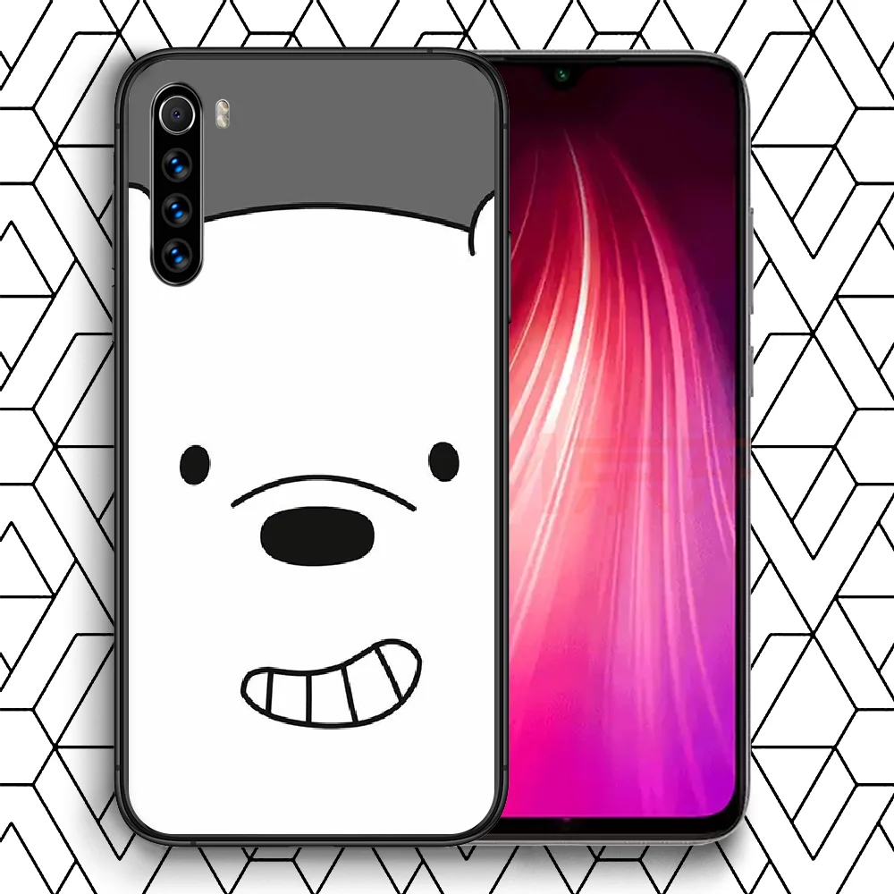 We Bare Ice Bear Panda Phone case For Xiaomi Redmi Note 7 8 8T 9 9S 4X 7 7A 9A K30 Pro Ultra black cover luxury shell 3D bumper 
We Bare Ice Bear Panda Phone case For Xiaomi Redmi Note 7 8 8T 9 9S 4X 7 7A 9A K30 Pro Ultra black cover luxury shell 3D bumper