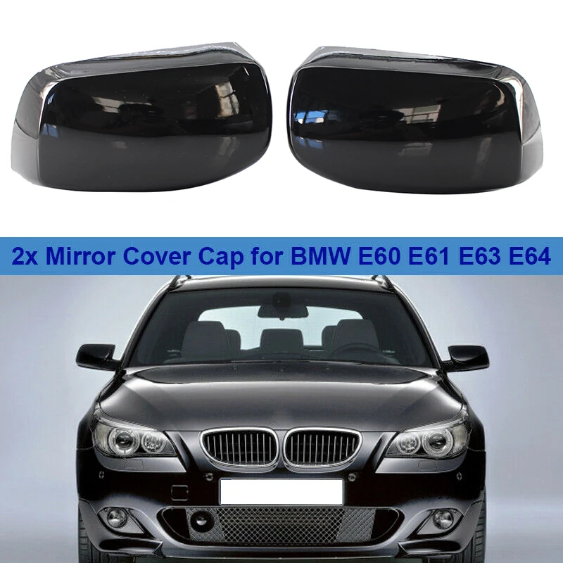 Глянцевая черная дверь боковое зеркало крышки для-BMW E60 E61 E63 E64 5/6 серии 2003-2010 51167078360 51167078359
Глянцевая черная дверь боковое зеркало крышки для-BMW E60 E61 E63 E64 5/6 серии 2003-2010 51167078360 51167078359