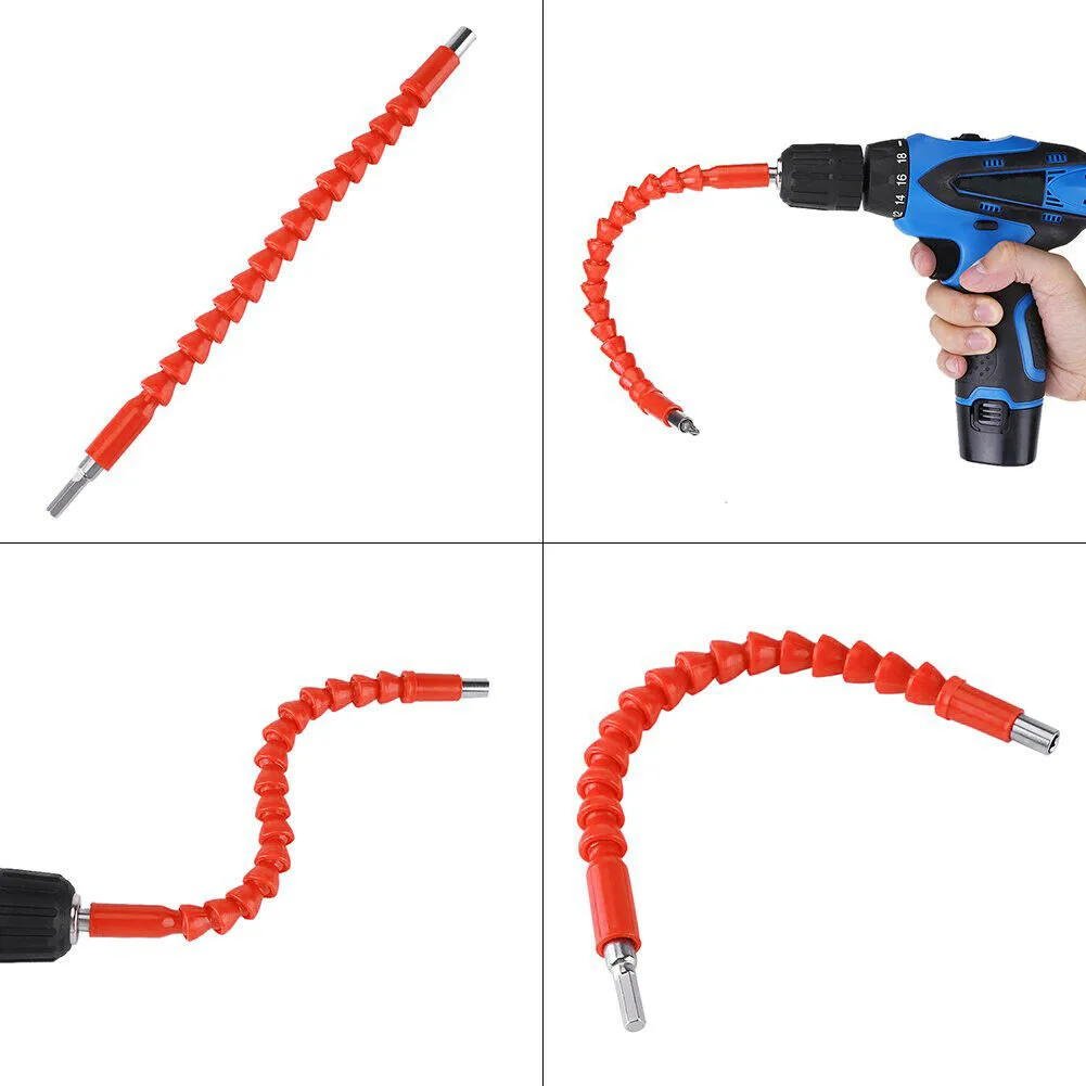 Extension Screwdriver Link Flexible Shaft 1/4" Hex shank Power Tool 300mm Electric Screwdriver Flexible Shaft
Extension Screwdriver Link Flexible Shaft 1/4" Hex shank Power Tool 300mm Electric Screwdriver Flexible Shaft