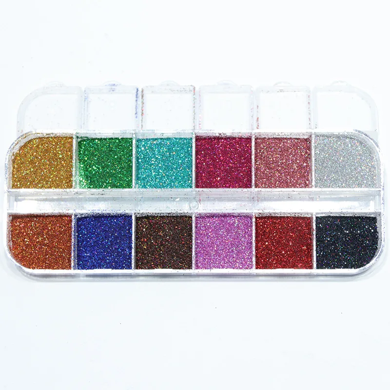 12pc Sandy Nail Glitter Sequins Fine Shinning Mix Gold Silver Holographic Dipping Powder Flake Dust Nail Art Pigment Paillettes
12pc Sandy Nail Glitter Sequins Fine Shinning Mix Gold Silver Holographic Dipping Powder Flake Dust Nail Art Pigment Paillettes