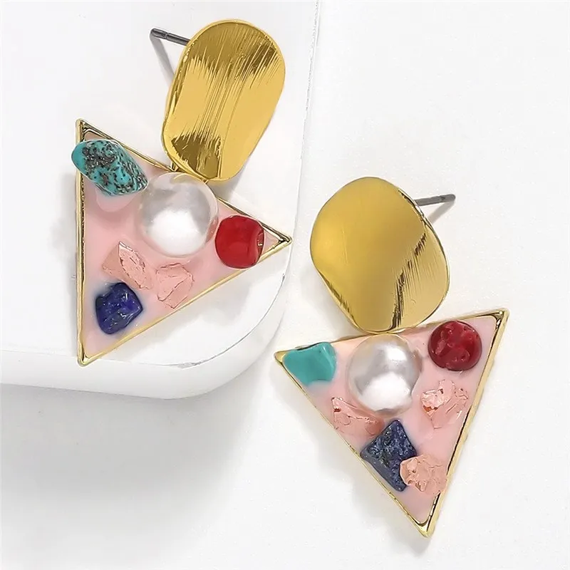 2019 New Fashion Geometric Long Drop Earrings Bohemia Handmade Big For Women Jewelry Gift | Украшения и аксессуары