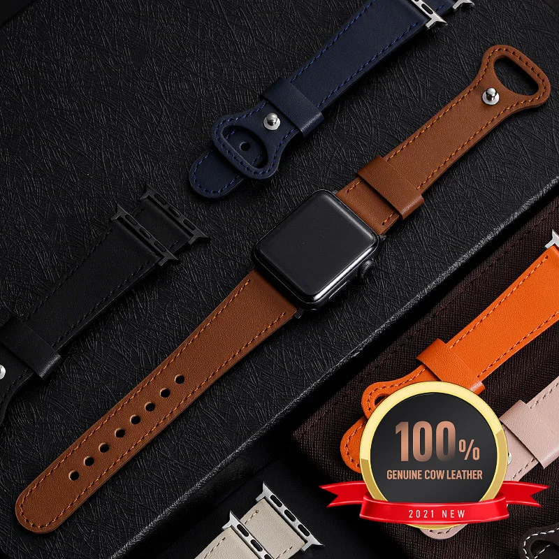 Ремешок из 100% натуральной коровьей кожи для Apple Watch 6 SE 5 4 42 мм 38 мм 44 мм 40 мм
Ремешок из 100% натуральной коровьей кожи для Apple Watch 6 SE 5 4 42 мм 38 мм 44 мм 40 мм