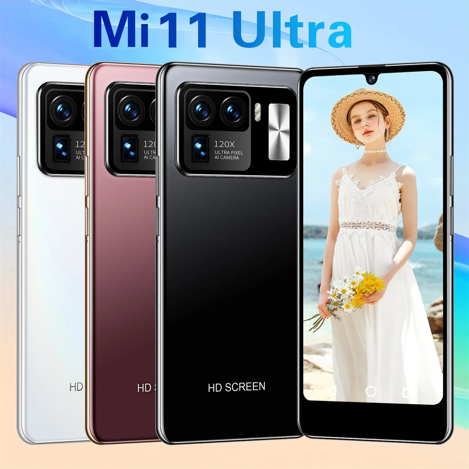 Модный смартфон Mi 11, 6,3-дюймовый Стандартный смартфон с американской вилкой, Android 6,3, смартфон с разблокировкой по лицу, ПЗУ 2 ГБ + 16 Гб
Модный смартфон Mi 11, 6,3-дюймовый Стандартный смартфон с американской вилкой, Android 6,3, смартфон с разблокировкой по лицу, ПЗУ 2 ГБ + 16 Гб