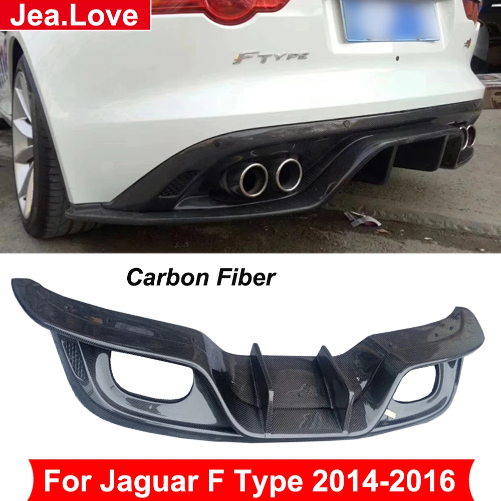 Real Carben Fiber Rear Bumper Lip Back Diffuser Protector Car Body Modification Parts For Jaguar F Type 2014-2016 Styling
Real Carben Fiber Rear Bumper Lip Back Diffuser Protector Car Body Modification Parts For Jaguar F Type 2014-2016 Styling