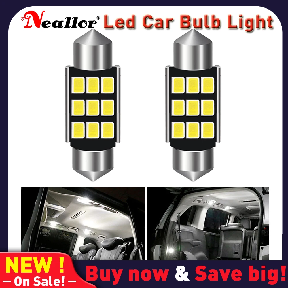 2 шт., Автомобильные светодиодные лампы C5W C10W 31 мм 36 мм 39 мм 41 мм 12 В
2 шт., Автомобильные светодиодные лампы C5W C10W 31 мм 36 мм 39 мм 41 мм 12 В