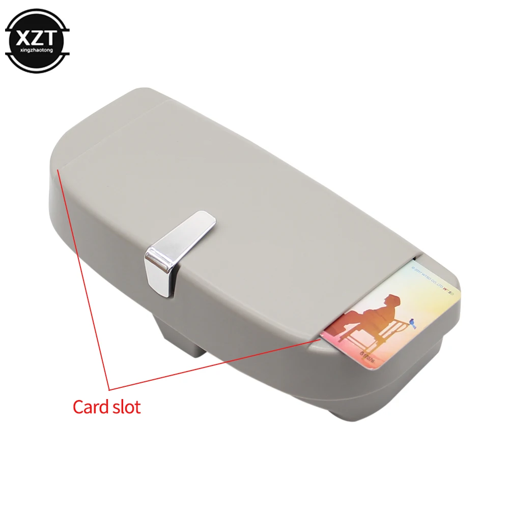 Glasses Holder Car Sun Visor Glasses Case Eye ABS Leather Sunglasses Organizer Mount With Ticket Card Clip Auto Snap-Clip
Glasses Holder Car Sun Visor Glasses Case Eye ABS Leather Sunglasses Organizer Mount With Ticket Card Clip Auto Snap-Clip