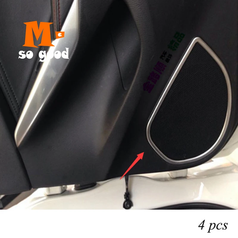 For Mazda 6 2013 2014 2015 2016 Atenza Car Interior Trims Accessories ABS Chrome Door Audio Speaker Ring Frame Cover
For Mazda 6 2013 2014 2015 2016 Atenza Car Interior Trims Accessories ABS Chrome Door Audio Speaker Ring Frame Cover