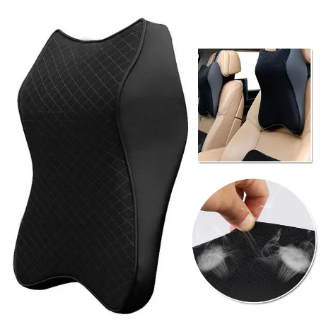 Cars Seat Headrest Pad Memory Cotton Foam Pillow Head Neck Rest/Travel Support Breathable Mesh Fabric + Memory Foam
Cars Seat Headrest Pad Memory Cotton Foam Pillow Head Neck Rest/Travel Support Breathable Mesh Fabric + Memory Foam