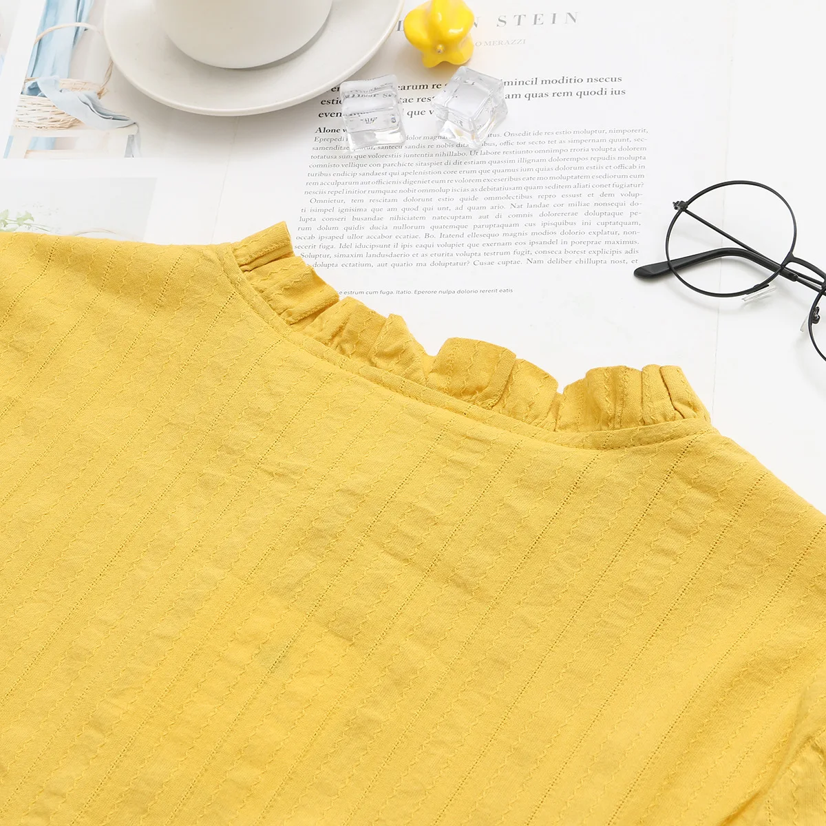 Spring 2021 Women Shirt Plus Size Fashion Casual Clothes Female Tops Ruffled Collar Cotton Jacquard Camisa De Las Mujeres
Spring 2021 Women Shirt Plus Size Fashion Casual Clothes Female Tops Ruffled Collar Cotton Jacquard Camisa De Las Mujeres