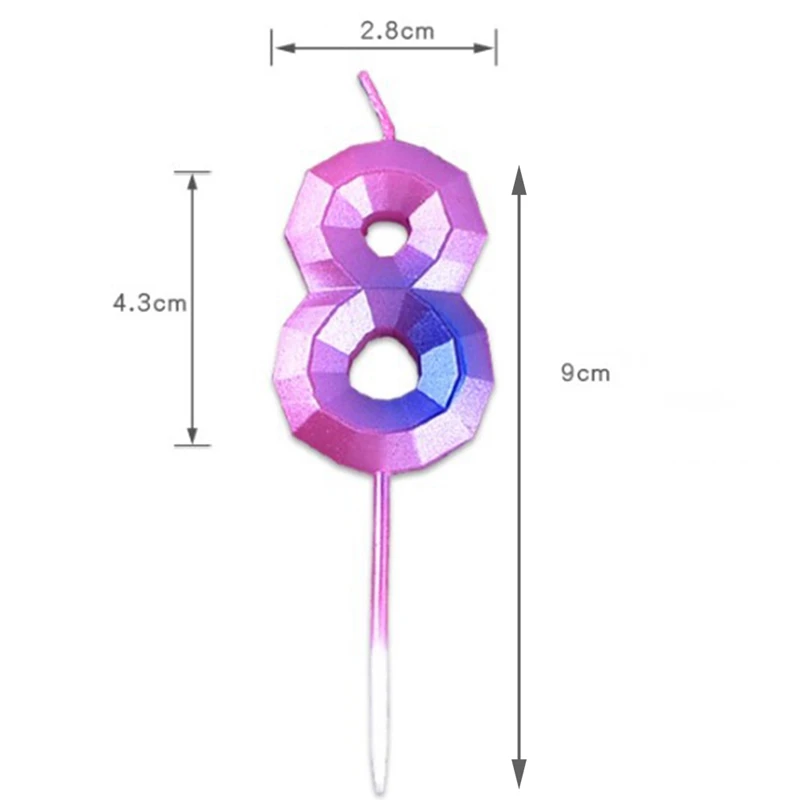 Baking Birthday Candles Creative Phantom Candles Party Decoration Cake Supplies Digital Smokeless Romantic Valentine's Day
Baking Birthday Candles Creative Phantom Candles Party Decoration Cake Supplies Digital Smokeless Romantic Valentine's Day