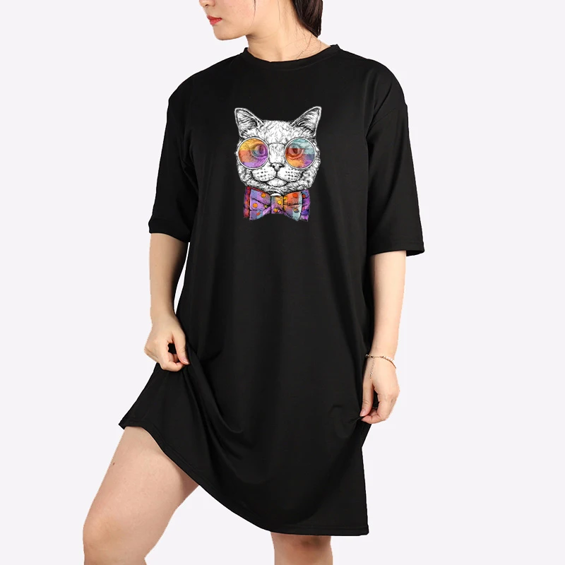 Cartoon Sundress Summer Womens Pyjama Wear Casual Loose Mini Pijamas Mujer Vintage Oversize Nightdresses Short Sleeve
Cartoon Sundress Summer Womens Pyjama Wear Casual Loose Mini Pijamas Mujer Vintage Oversize Nightdresses Short Sleeve