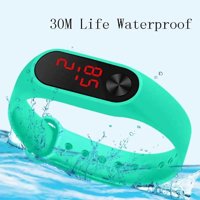 

2021 New Kids Watches Sport Watch Led Ceasuri Clock Relogios Watch Fashion Children Female Male Wristwatches Montre enfant