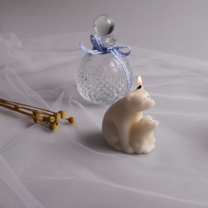 3D Polar Bear Epoxy Resin Mold Candle Soap Silicone Mould DIY Crafts Ornaments Casting Tools
3D Polar Bear Epoxy Resin Mold Candle Soap Silicone Mould DIY Crafts Ornaments Casting Tools