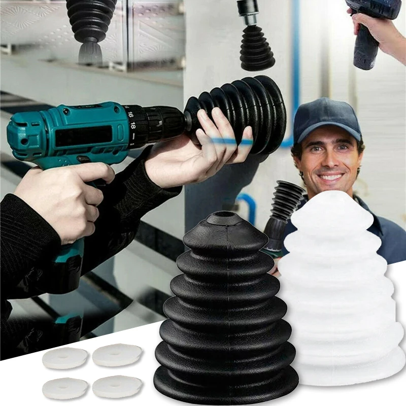 Electric Drill Dust Cover Rubber Impact Hammer Drill Dust Collector Collector Cup Dustproof Device Power Tool Accessories
Electric Drill Dust Cover Rubber Impact Hammer Drill Dust Collector Collector Cup Dustproof Device Power Tool Accessories