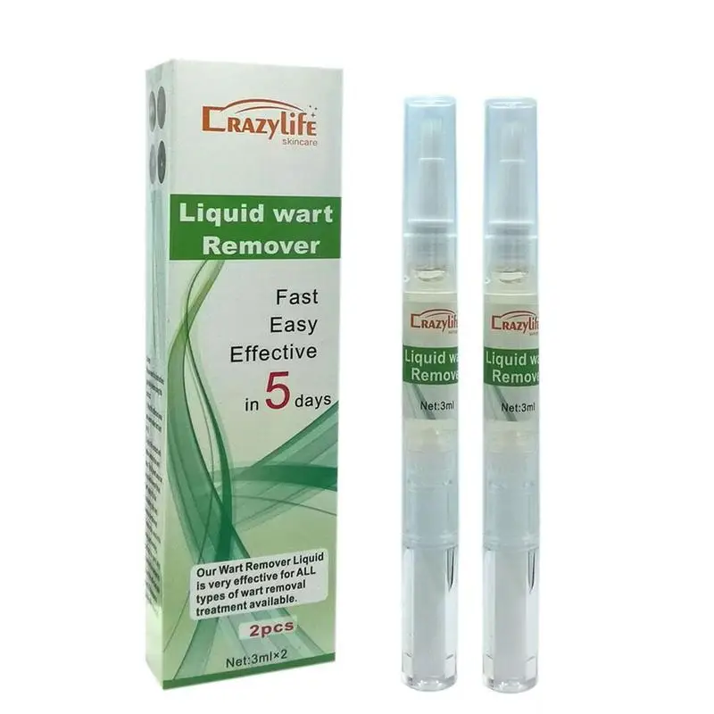 2*3ml Effective Skin Tag Remover Pen Skin Repair Pen Medical Kill Remover Foot Corn Skin Tag Mole & Genital Liquid Wart Remover
2*3ml Effective Skin Tag Remover Pen Skin Repair Pen Medical Kill Remover Foot Corn Skin Tag Mole & Genital Liquid Wart Remover