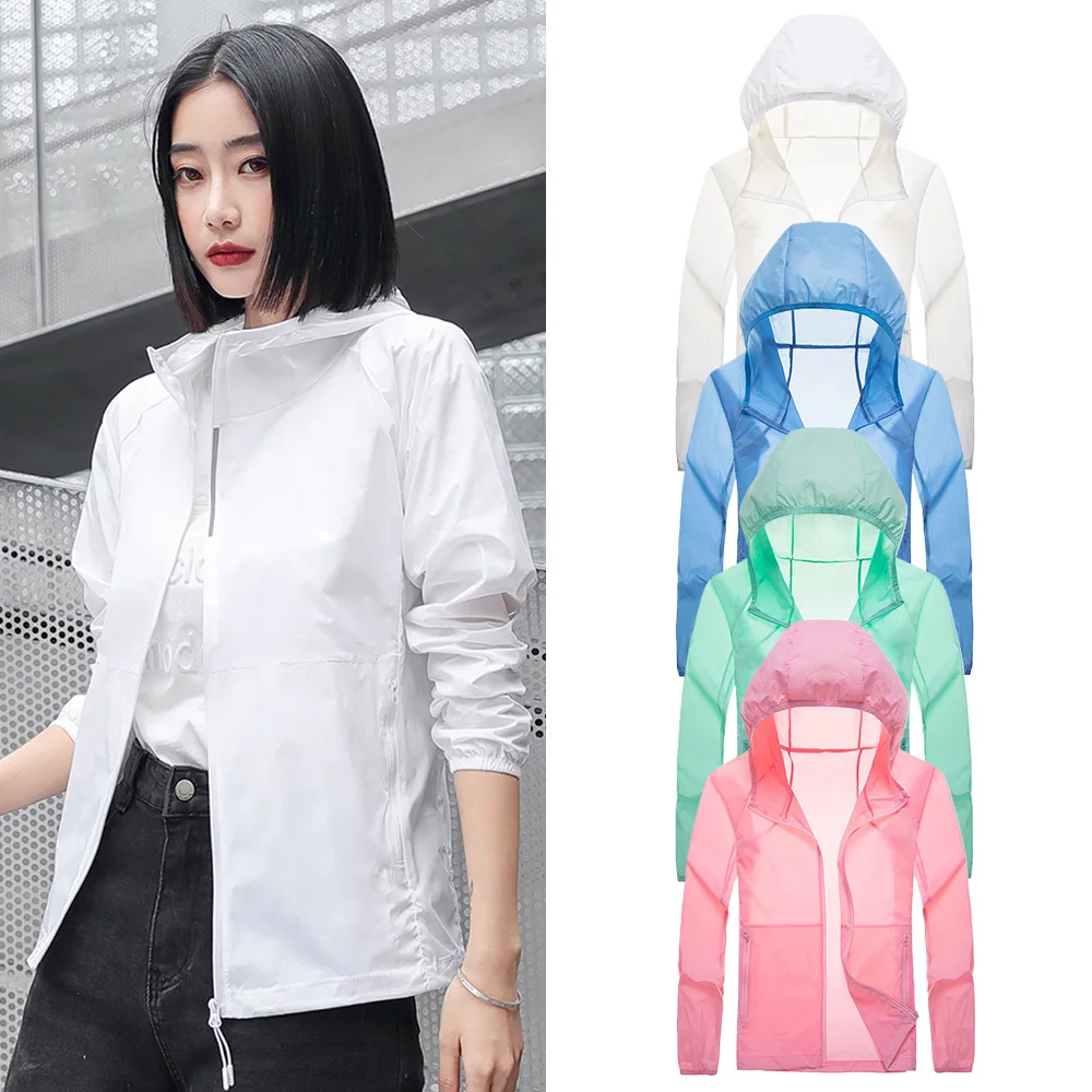 Women Sun Protective Clothing UV-Proof Quick Dry Thin Breathable Lightweight Waterproof Summer Outdoor Protective Jacket
Women Sun Protective Clothing UV-Proof Quick Dry Thin Breathable Lightweight Waterproof Summer Outdoor Protective Jacket